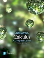 Calculus - A complete Course - Ninth Edition, Boeken, Studieboeken en Cursussen, Robert a. Adams, Nieuw, Ophalen of Verzenden