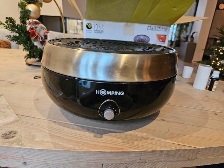 Homping Grill Tafelbarbecue - Zo goed als nieuw!, Tuin en Terras, Elektrische barbecues, Ophalen