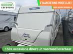 BERGLAND PARION LUXUS 450 ENKELE BEDDEN + MOVER + VOORTENT, Caravans en Kamperen, Caravans, Overige merken, Bedrijf, 6 tot 7 meter