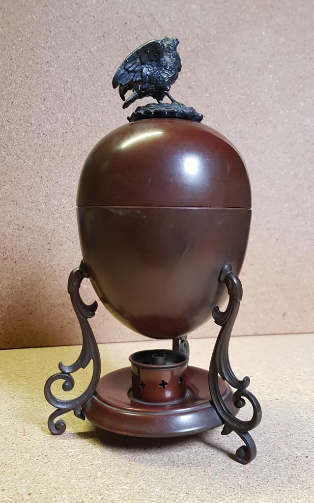Antieke eierkoker - Egg Coddler - Eiervertroetelaar, Antiek en Kunst, Curiosa en Brocante, Ophalen of Verzenden