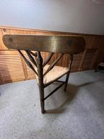 Eiken driehoek stoeltje, Ophalen, 50 tot 100 cm, Zo goed als nieuw, 25 tot 50 cm