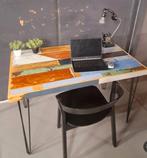 Duurzaam bureau tafel van sloophout / sloophouten tafel, Ophalen of Verzenden, Zo goed als nieuw