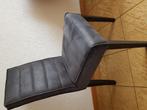 zwart leren eetkamer Stoelen, Huis en Inrichting, Stoelen, Ophalen, Gebruikt, Zwart, Vijf, Zes of meer stoelen