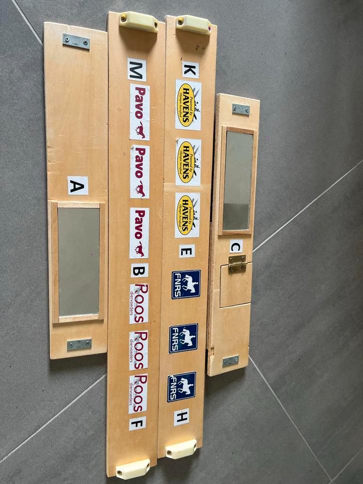 zelfgemaakte schleich stal + bak, Verzamelen, Speelgoed, Zo goed als nieuw, Ophalen of Verzenden