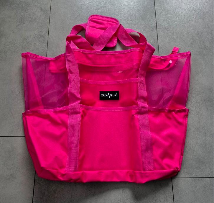 Roze Zuxnzux Shopper Tas, Sieraden, Tassen en Uiterlijk, Tassen | Damestassen, Nieuw, Overige typen, Roze, Ophalen of Verzenden