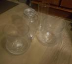 Glazen bloemenvazen, Huis en Inrichting, Woonaccessoires | Vazen, Ophalen, Overige kleuren, Glas, Minder dan 50 cm