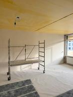 Schilder en stucwerk laminaat leggen, Doe-het-zelf en Verbouw, Steigers, Ophalen of Verzenden, Zo goed als nieuw, Rolsteiger of Kamersteiger