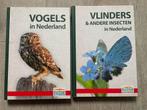 Vogels & Vlinders in Nederland - 2 Boeken, Boeken, Ophalen of Verzenden, Zo goed als nieuw, Vogels