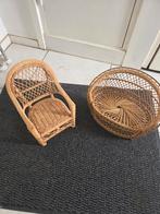 Rieten poppenstoeltjes, Ophalen of Verzenden