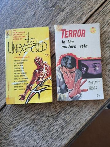 HORROR VERHALEN: THE UNEXPECTED en TERROR IN THE MODERN VEIN beschikbaar voor biedingen