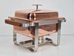 Vintage Spring Swiss rechaud Koper RVS Chafing Dish compleet, N, Ophalen of Verzenden, N, N
