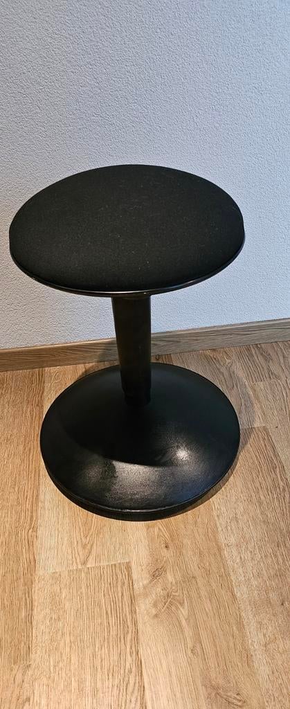 Ikea Nilserik Zit Sta Stoel - Zwart, Huis en Inrichting, Bureaustoelen, Ophalen, Ergonomisch, Zo goed als nieuw, Zwart