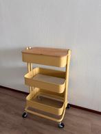 IKEA Verrijdbare Opbergwagen - Geel, Ophalen, Zo goed als nieuw