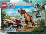 Lego Jurassic World 76941 Carnotaurus Achtervolging, Ophalen of Verzenden, Nieuw, Complete set, Lego