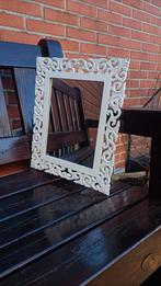 Brocante spiegel, Huis en Inrichting, Woonaccessoires | Spiegels, Ophalen, Zo goed als nieuw, Rechthoekig, Minder dan 100 cm