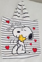 Snoopy badjas one size badkleding baby kleding wit disney, Verzenden, Zo goed als nieuw, Jongetje of Meisje