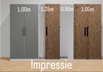 4 IKEA PAX Kasten - Kurk, Groen, Spiegel, Huis en Inrichting, Kunststof, Gebruikt, 200 cm of meer, Ophalen of Verzenden