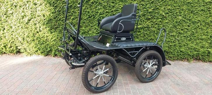 Super nette A-B-C pony marathonwagen merk Excellent, Dieren en Toebehoren, Rijtuigen en Koetsen, Zo goed als nieuw, Marathonwagen