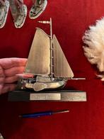 Tinnen Friese Scheepjes Collectie, Antiek en Kunst, Ophalen of Verzenden, Zilver