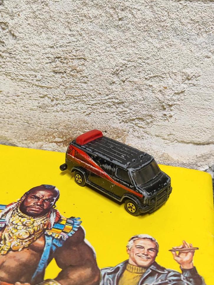 Ertl A-Team Van - Vintage Speelgoedauto, Verzamelen, Speelgoed, Ophalen of Verzenden