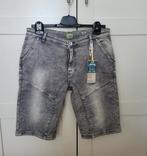 Vingino sweat denim short maat 16/176/ S nieuw, Nieuw, Ophalen of Verzenden, Grijs, Vingino