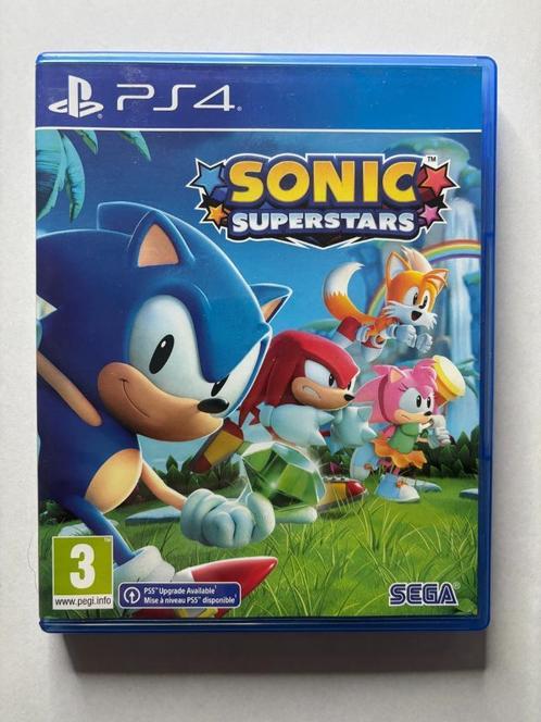 PlayStation 4 | Sonic Superstars, Spelcomputers en Games, Games | Sony PlayStation 4, Zo goed als nieuw, Racen en Vliegen, 3 spelers of meer