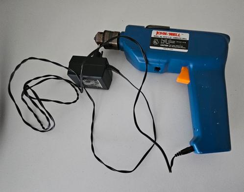 Johns-Well 6030 Accuboormachine - Vintage met Doos, Doe-het-zelf en Verbouw, Gereedschap | Boormachines, Gebruikt, Boormachine