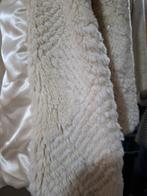 Fake Fur Jasje Dames - Satijnen Voering, Wit, Maat 46/48 (XL) of groter, Ophalen of Verzenden, Principe