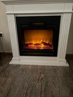sfeerhaard/elektrische verwarming met ombouw, Huis en Inrichting, Ophalen, Zo goed als nieuw, Inzethaard, Elektrische haard