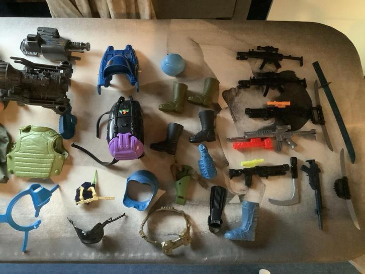Action Man Poppen & Accessoires - Complete Set!, Kinderen en Baby's, Speelgoed | Actiefiguren, Gebruikt, Ophalen of Verzenden