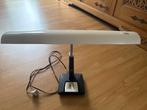 Vintage Hitachi bureaulamp, werkend!, Huis en Inrichting, Lampen | Tafellampen, Ophalen, Gebruikt, Kunststof, Minder dan 50 cm