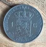 1 gulden 1865 Willem III, Ophalen, 1 gulden, Koning Willem III, Zilver