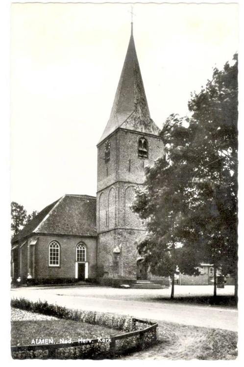 Ansichtkaart Almen Nederlands Hervormde Kerk, Verzamelen, Ansichtkaarten | Nederland, Gelopen, Gelderland, Verzenden