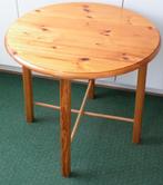 Salontafeltje, bijzettafeltje, Ophalen, Gebruikt, Rond, Hout