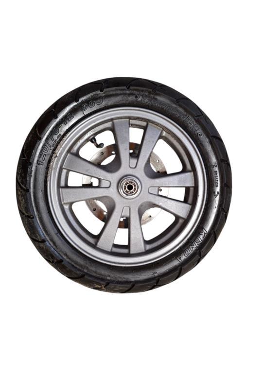 Voorband voorvelg remschijf origineel Kymco Like, Fietsen en Brommers, Brommeronderdelen | Scooters, Gebruikt, Ophalen of Verzenden