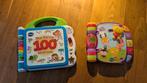 2 boeken van Vtech: Eerste 100 Woordjes +Magisch Liedjesboek, Kinderen en Baby's, Speelgoed | Vtech, Ophalen of Verzenden, Zo goed als nieuw