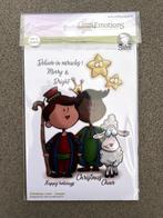 Clearstamps A6 - Christmas crew Joseph - Sara Lindenhols, Hobby en Vrije tijd, Stempelen, Ophalen of Verzenden, Nieuw, Clearstamp