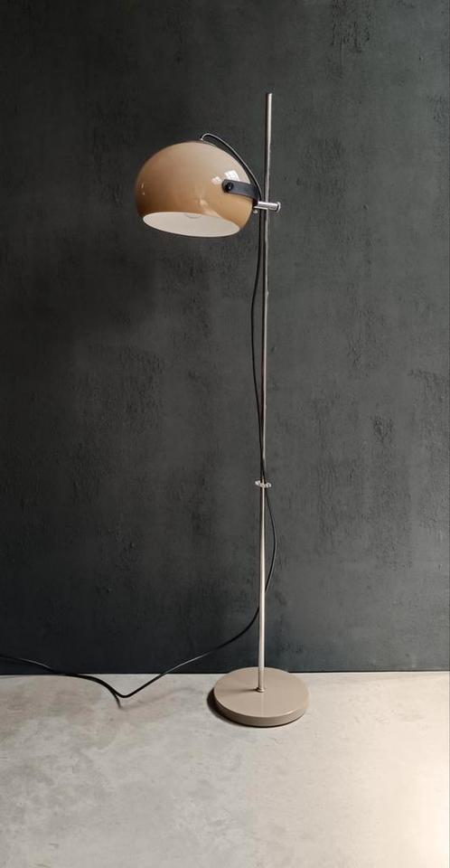 Vintage Vloerlamp Dijkstra Lampen Cruquius 1970's, Huis en Inrichting, Lampen | Vloerlampen, Gebruikt, 100 tot 150 cm, Kunststof