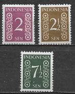 Indonesie 1949 Cijfers tanding 12,5 postfris + plakker(reste, Verzenden, Gestempeld, Zuidoost-Azië