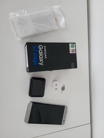 Samsung Galaxy S7 Edge - Titanium Zilver beschikbaar voor biedingen