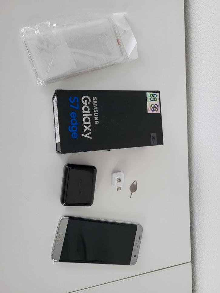 Samsung Galaxy S7 Edge - Titanium Zilver, Telecommunicatie, Mobiele telefoons | Samsung, Gebruikt, Galaxy S2 t/m S9, 32 GB, Zonder abonnement