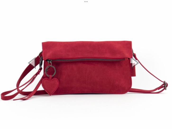 Festival tasje /clutch rood nieuw merk Zebra Trends, Sieraden, Tassen en Uiterlijk, Tassen | Schoudertassen, Nieuw, Overige merken