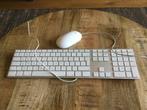 Te koop Apple toetsenbord met muis, Ophalen, Toetsenbord en muis-set, Zo goed als nieuw, Apple