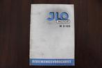 JLO M2 -125 bedienungs anleitung 244 cc twin, Ophalen of Verzenden, Overige merken