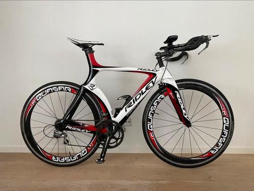 Thriatlon-/tijdritfiets, RidleyDean, full carbon, Campagnola, Fietsen en Brommers, Fietsen | Racefietsen, Gebruikt, 15 tot 20 versnellingen
