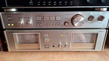 Luxman C02 preamp en M 02 eindversterker. Geheel gereviseerd beschikbaar voor biedingen