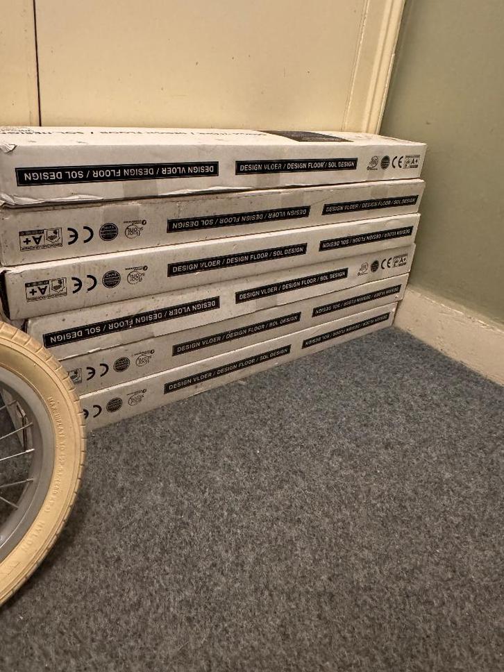 Pvc Lux design floor click, Doe-het-zelf en Verbouw, Vloerdelen en Plavuizen, Nieuw, Laminaat, Kunststof, 50 tot 150 cm, 10 tot 30 cm