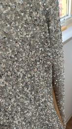 My Jewellery Zilver Glitter Pailletten Jurk - Maat M, Kleding | Dames, Jurken, Maat 38/40 (M), Ophalen of Verzenden, Zo goed als nieuw