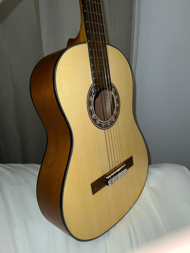 Valencia Gitaar - Zo goed als nieuw!, Ophalen, Zo goed als nieuw, Klassieke of Spaanse gitaar, Met koffer