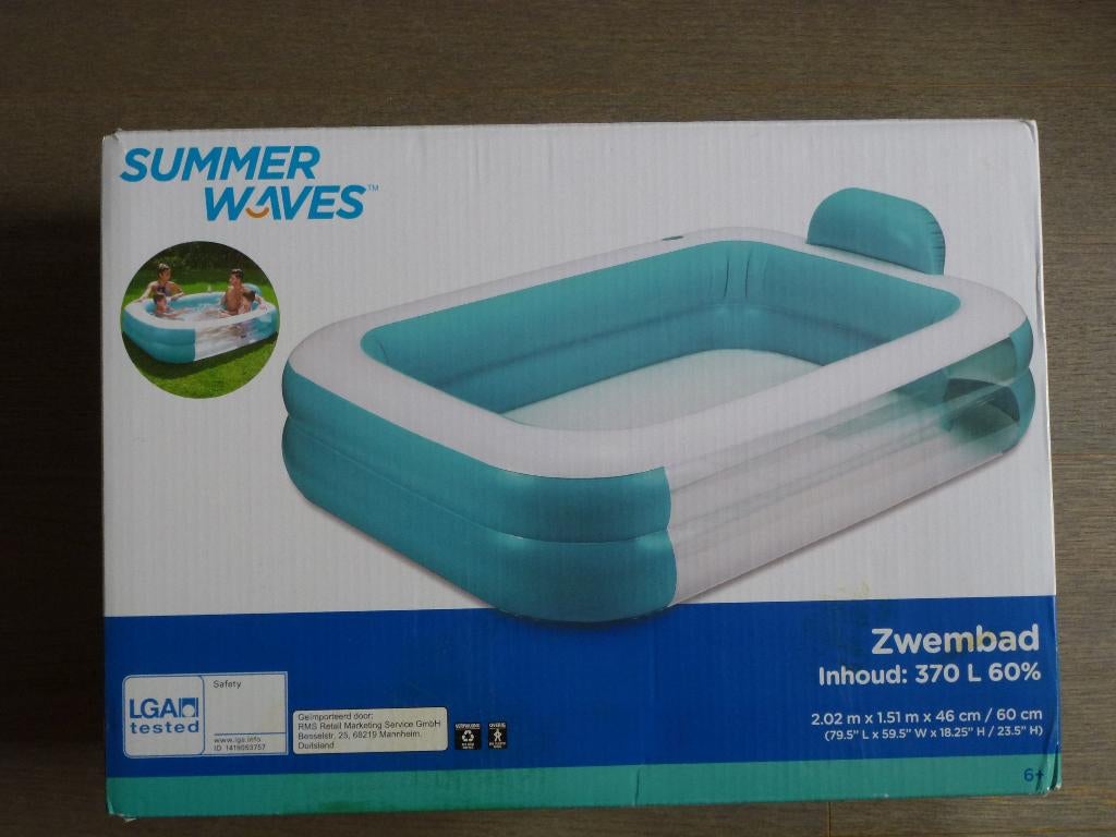 Zwembad, Tuin en Terras, Ophalen, Minder dan 80 cm, Opblaaszwembad, Nieuw